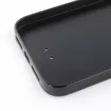 Coque iPhone 12 Pro Max - Silicone rigide noir Maillot de football Répuplique Tchèque 2026 personnalisable