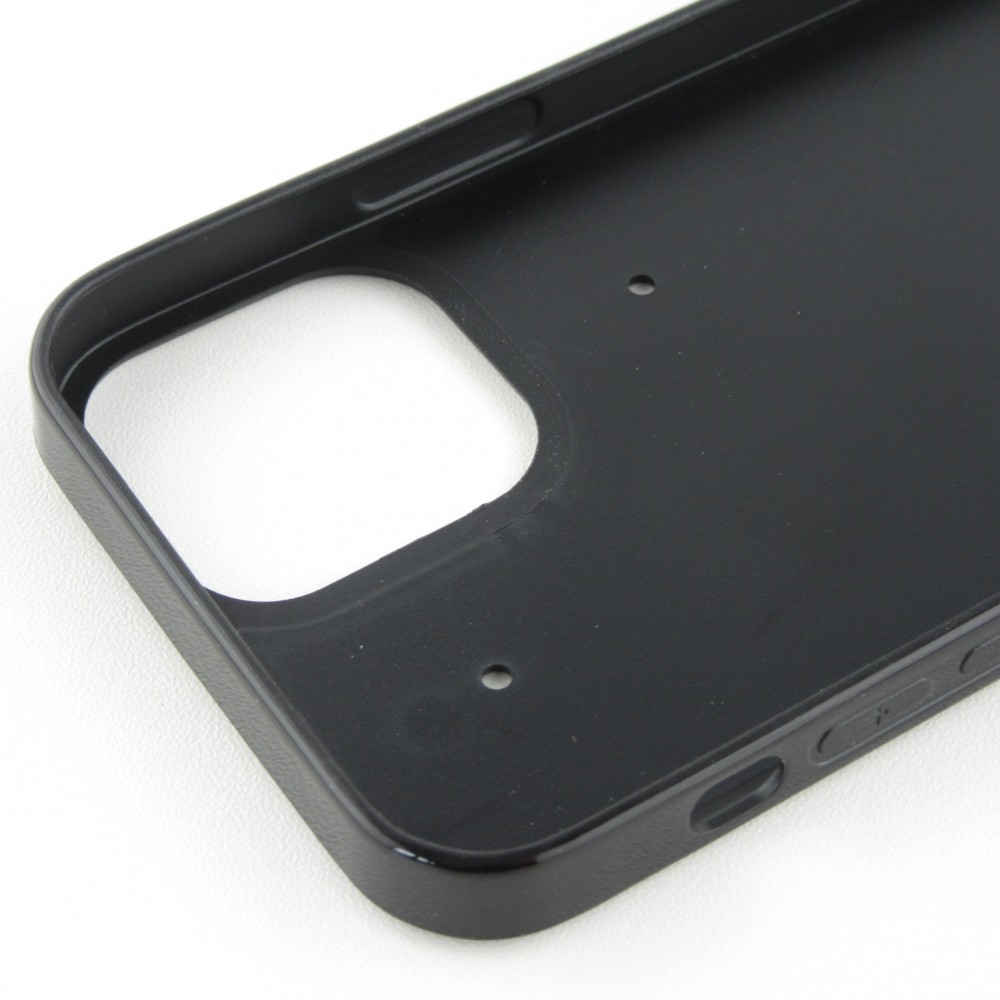 Coque iPhone 12 Pro Max - Silicone rigide noir Tout travail mérite sa bière