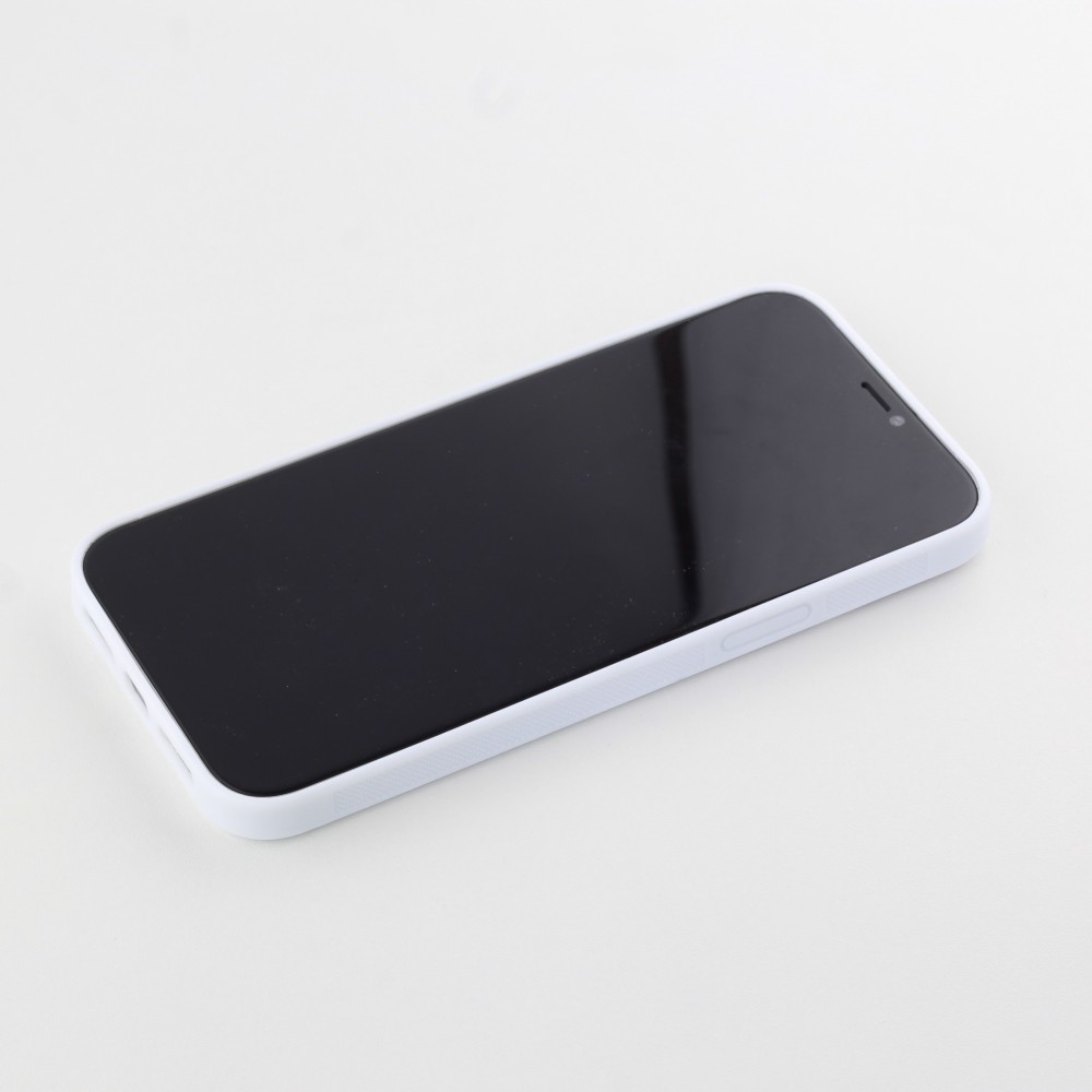 Hülle iPhone 12 Pro Max - Silikon weiss Space Vector - Kaufen auf PhoneLook