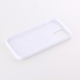 Coque iPhone 12 Pro Max - Silicone rigide blanc Abstract bubule lines