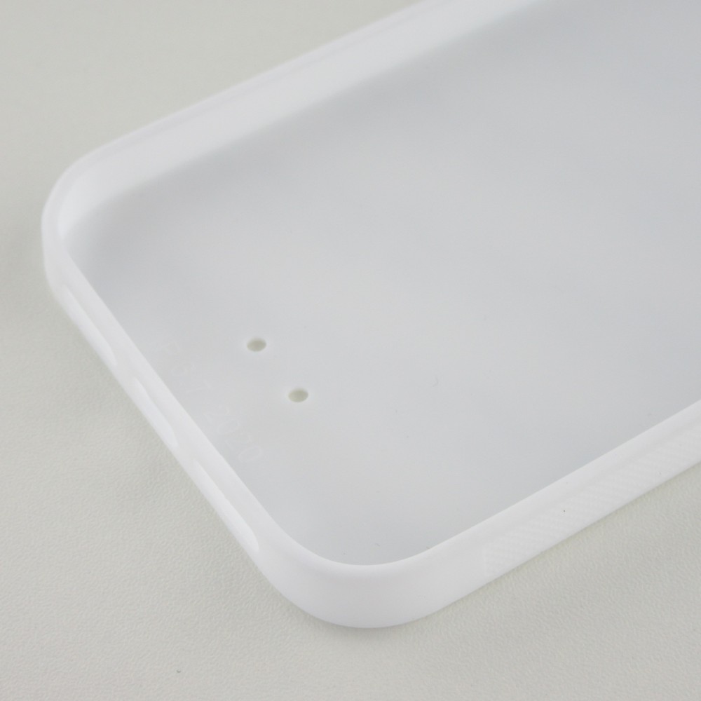 Coque iPhone 12 Pro Max - Silicone rigide blanc Spring 19 12
