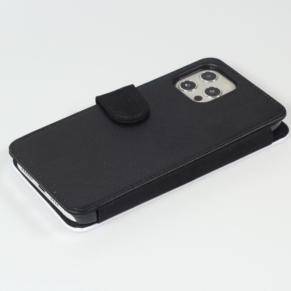 iPhone 12 Pro Max Case Hülle - Wallet schwarz F1 Track 2025 Brazil