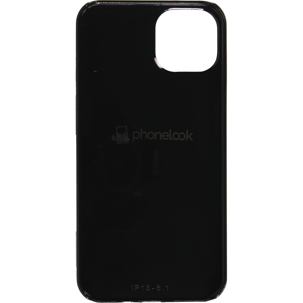 Coque iPhone 13 - Black Red Lines