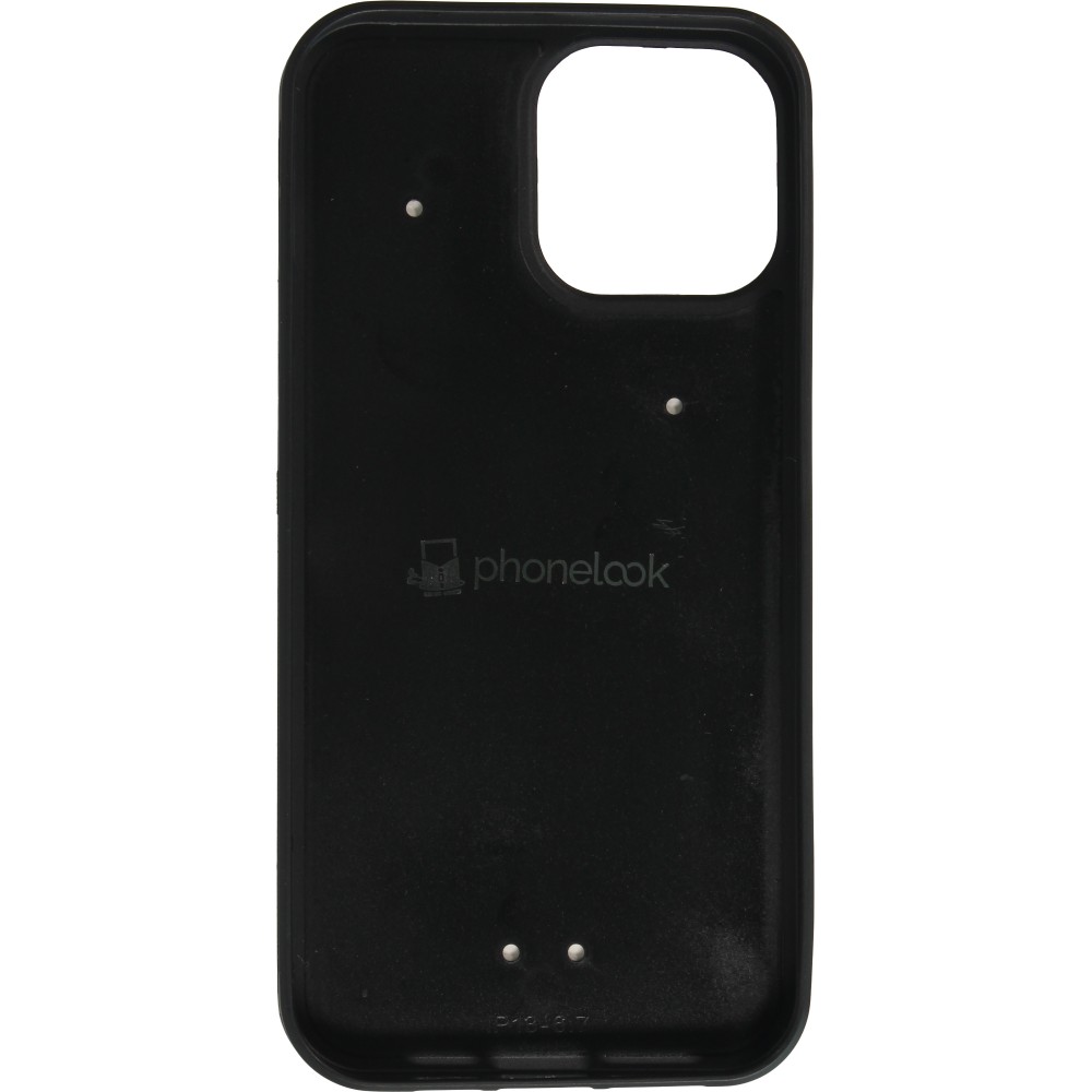 iPhone 13 Pro Max Case Hülle - Silikon schwarz Katzenschwärme