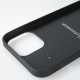 iPhone 13 Pro Max Case Hülle - Silikon schwarz Katzenschwärme