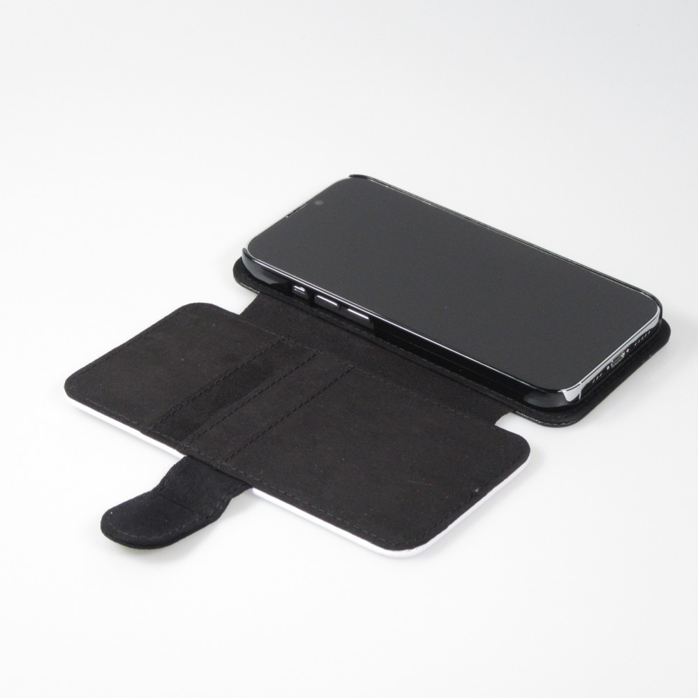 iPhone 13 mini Case Hülle - Wallet schwarz F1 Track 2025 Spain