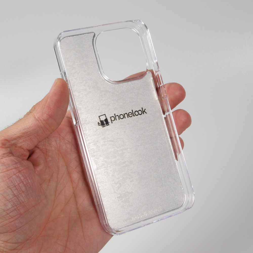 iPhone 13 Pro Case Hülle Kunststoff transparent Easter 2023 pink