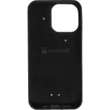 Coque iPhone 13 Pro - Silicone rigide noir Wine Teckel