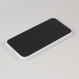 Coque iPhone 13 Pro - Silicone rigide blanc Valentine 2023 i love you writing