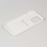 Coque iPhone 13 Pro - Silicone rigide blanc Valentine 2023 i love you writing