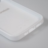 Coque iPhone 13 Pro - Silicone rigide blanc Valentine 2023 i love you writing