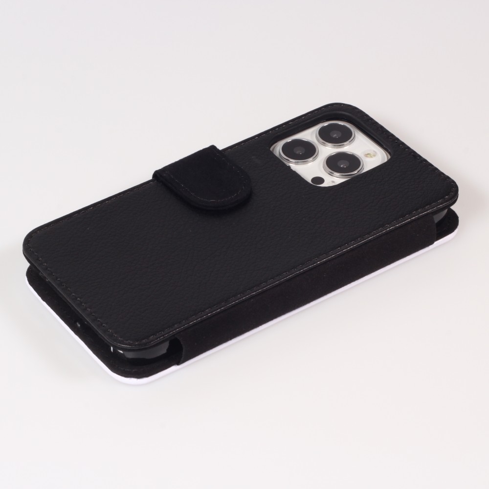 iPhone 13 Pro Case Hülle - Wallet schwarz Taylor Swift Sketch - Pink