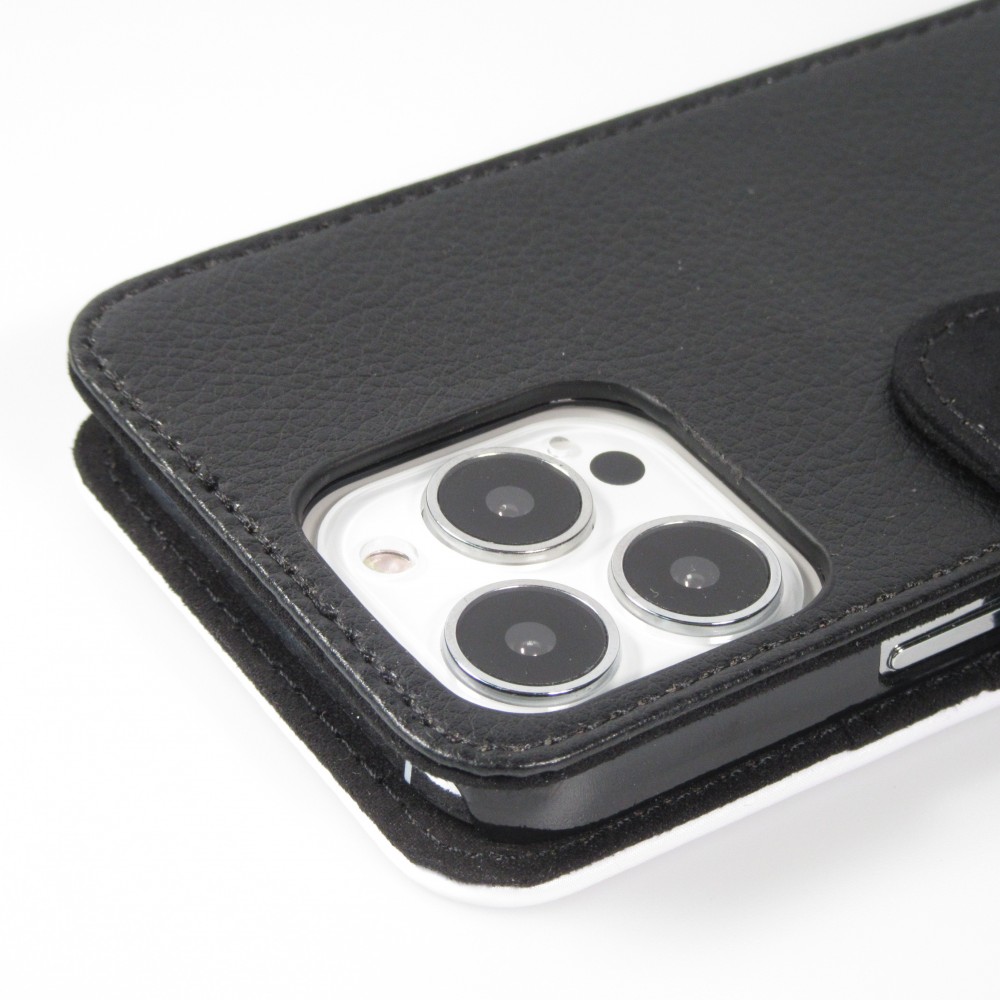 iPhone 13 Pro Case Hülle - Wallet schwarz Taylor Swift Sketch - Pink