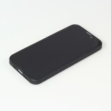Coque iPhone 14 - Silicone rigide noir Valentine 2024 amor