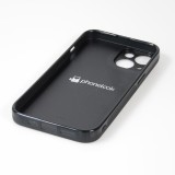 iPhone 14 Case Hülle - Silikon schwarz Ostern 2025 Pastell Ostern