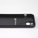 Coque iPhone 14 - Silicone rigide noir Surf Paradise