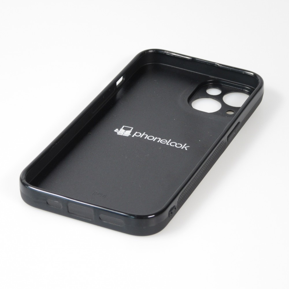 iPhone 15 Plus Case Hülle - Silikon schwarz Taylor Swift Sketch - Pink