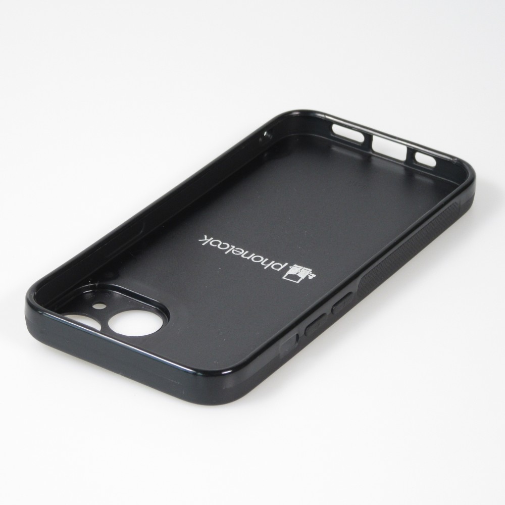 iPhone 15 Plus Case Hülle - Silikon schwarz Taylor Swift Sketch - Pink