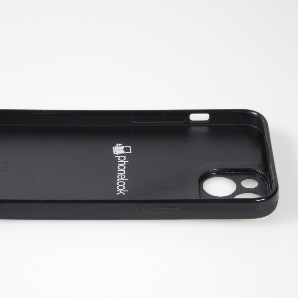 iPhone 15 Plus Case Hülle - Silikon schwarz Taylor Swift Sketch - Pink