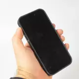 Coque iPhone 16 Plus - Silicone rigide noir Plage Paradis