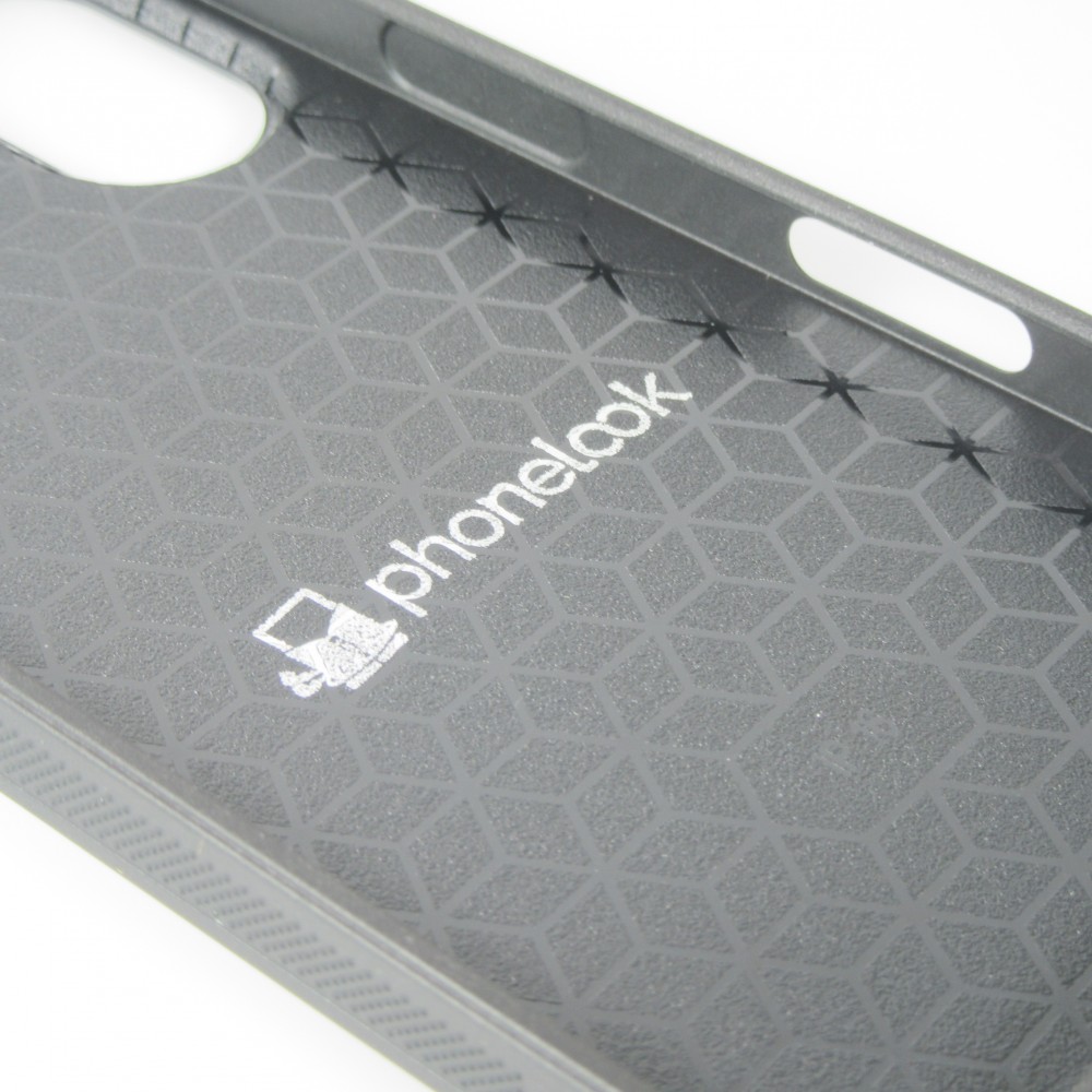 iPhone 16 Plus Case Hülle - Silikon schwarz Summer 2025 Pattern citron