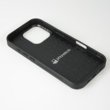 Coque iPhone 16 Pro - Silicone rigide noir Easter 2025 Panier Pâques