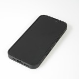 Coque iPhone 16 Pro - Silicone rigide noir Easter 2025 Panier Pâques