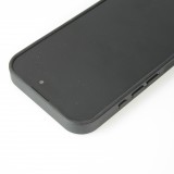 Coque iPhone 16 Pro - Silicone rigide noir Easter 2025 Panier Pâques
