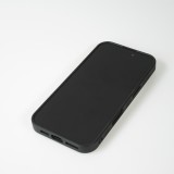 Coque iPhone 16 Pro - Silicone rigide noir Easter 2025 Panier Pâques