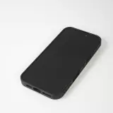 iPhone 16 Pro Case Hülle - Silikon schwarz Flowers Dark
