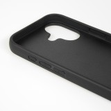 iPhone 17 Case Hülle - Silikon schwarz Orange Pink Blue Gradient