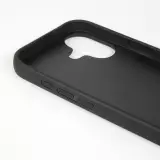 iPhone 17 Case Hülle - Silikon schwarz Cartoons slogans