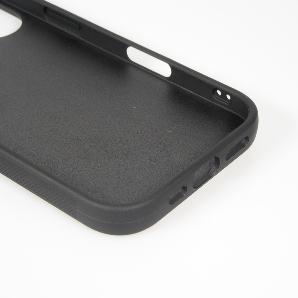 iPhone 17 Case Hülle - Silikon schwarz Orange Pink Blue Gradient