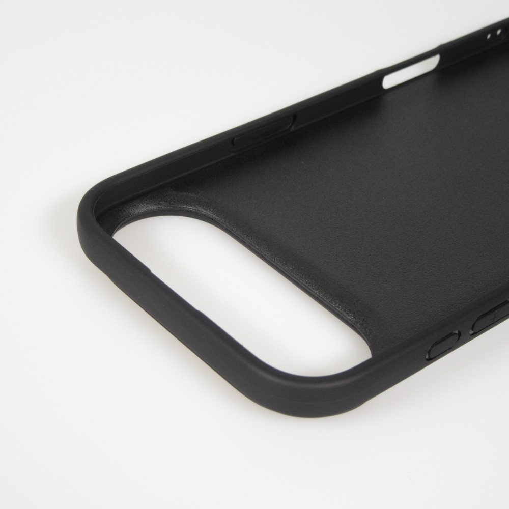 iPhone 17 Air Case Hülle - Silikon schwarz Valentine 2024 with love heart