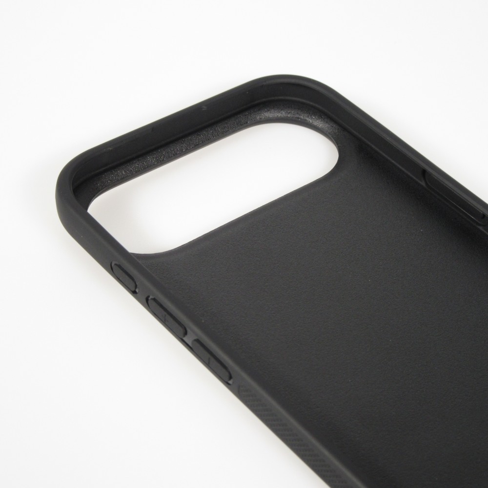iPhone 17 Air Case Hülle - Silikon schwarz Valentine 2024 with love heart
