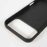 iPhone 17 Pro Max Case Hülle - Silikon schwarz Sea Foam Blue