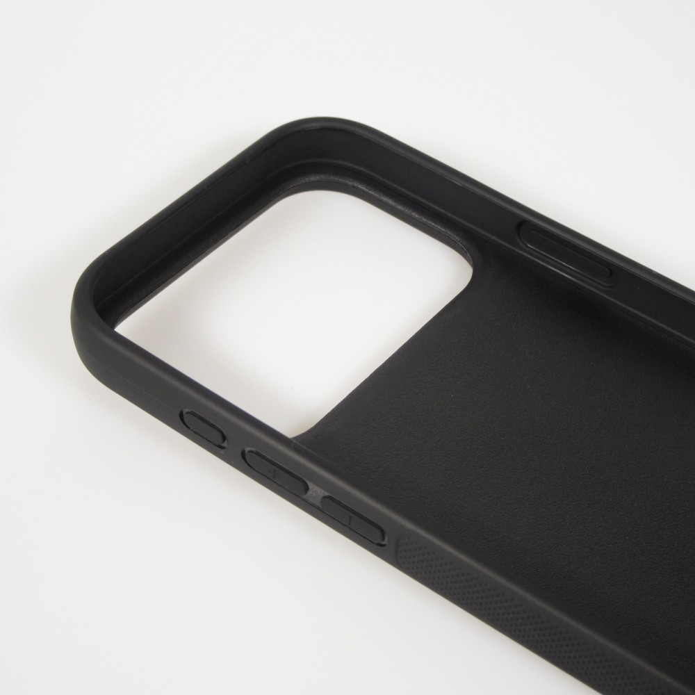 Coque iPhone 17 Pro - Silicone rigide noir Summer surfboard 2025