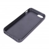 Coque iPhone 5/5s / SE (2016) - Silicone rigide noir Zen Tiger