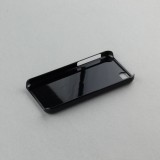 iPhone 5c Case Hülle - Violetter silberner Marmor