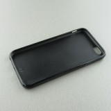 Coque iPhone 6/6s - Silicone rigide noir Winter 22 Northern Lights