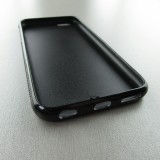 Coque iPhone 6/6s - Silicone rigide noir Winter 22 Northern Lights