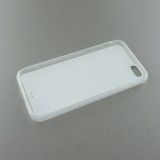 iPhone 6/6s Case Hülle - Silikon transparent Paris Pink Print