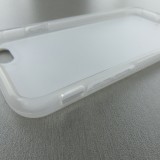 iPhone 6/6s Case Hülle - Silikon transparent Paris Pink Print