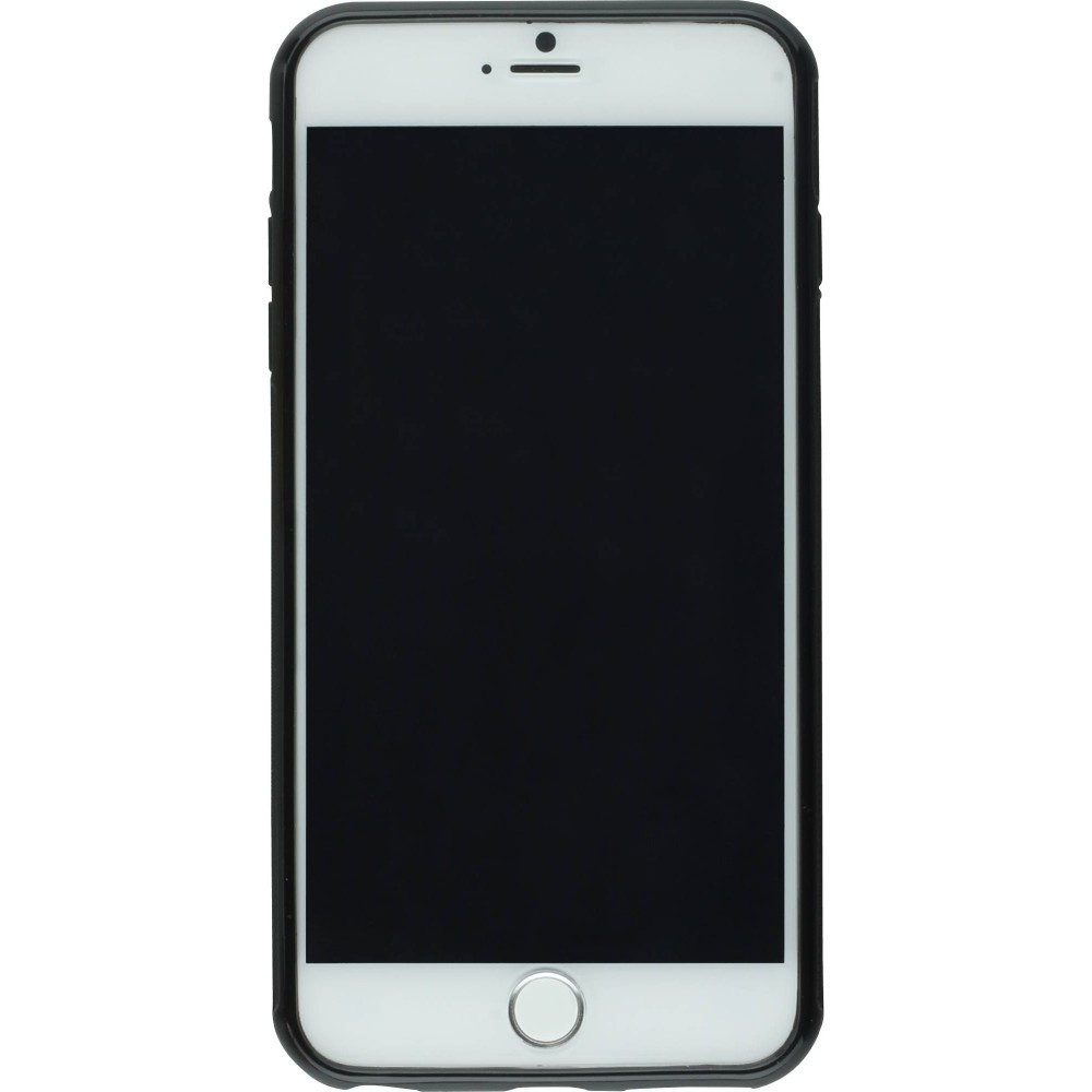 iPhone 6 Plus / 6s Plus Case Hülle - Silikon schwarz Weihnachten 2024 Lkw Tanne