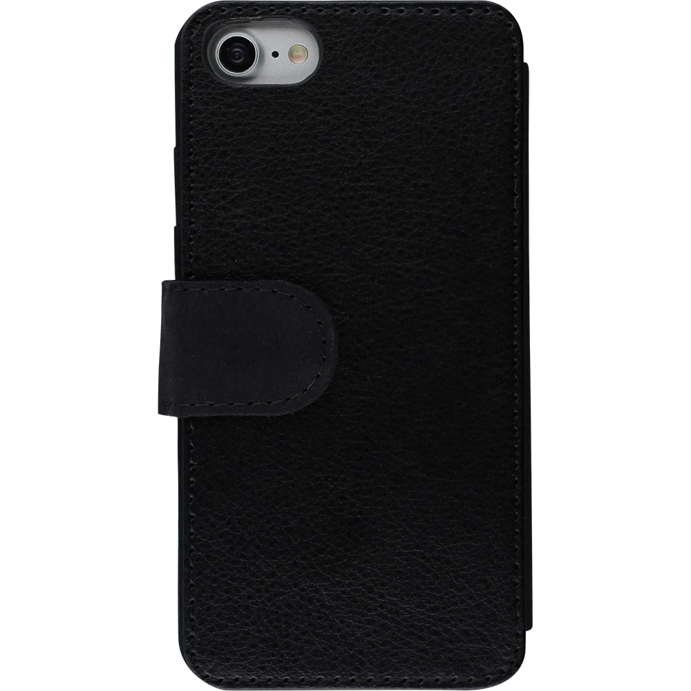 Coque iPhone 7 / 8 / SE (2020, 2022) - Wallet noir The Ocean is calling me
