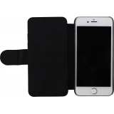 Coque iPhone 7 / 8 / SE (2020, 2022) - Wallet noir The Ocean is calling me