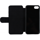 Coque iPhone 7 / 8 / SE (2020, 2022) - Wallet noir The Ocean is calling me