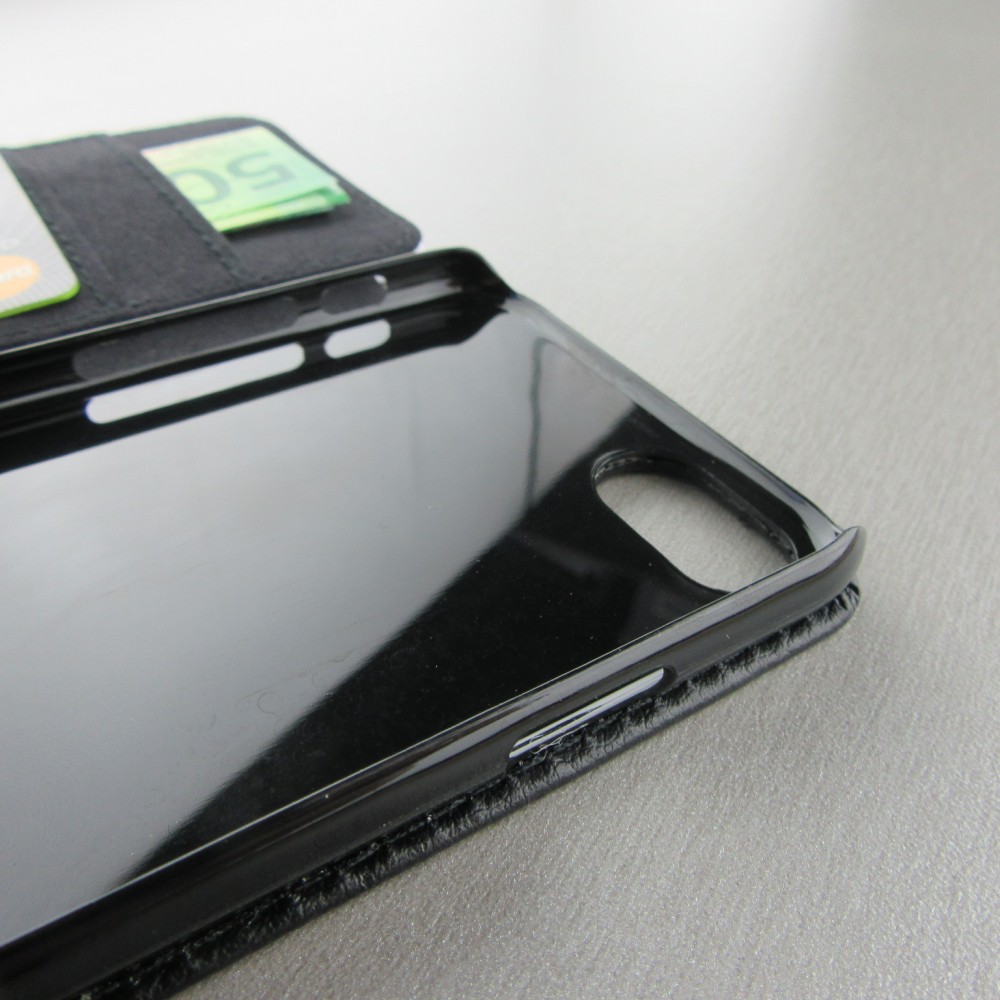 Coque iPhone 7 / 8 / SE (2020, 2022) - Wallet noir The Ocean is calling me