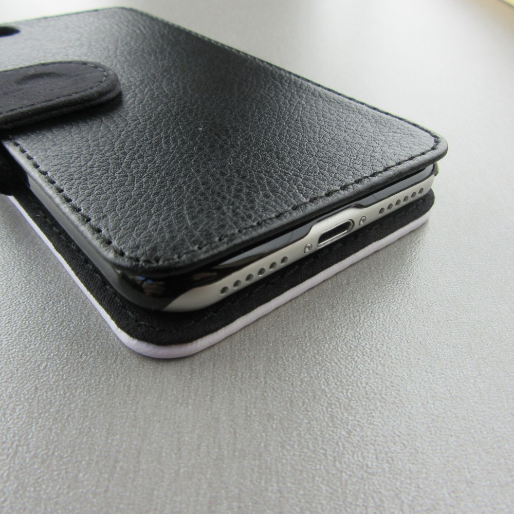 Coque iPhone 7 / 8 / SE (2020, 2022) - Wallet noir The Ocean is calling me
