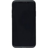 Coque iPhone X / Xs - Gel noir Senna The King of Rain